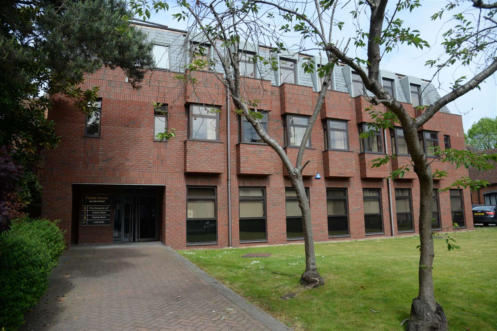 The bank's headquarters at Fosse House in Tonbridge High Street