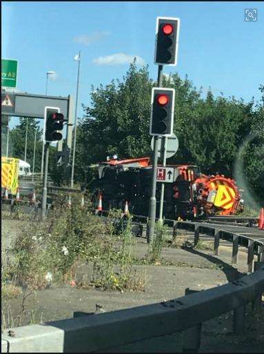 Police were called to the lorry crash just after 9am this morning (3318190)