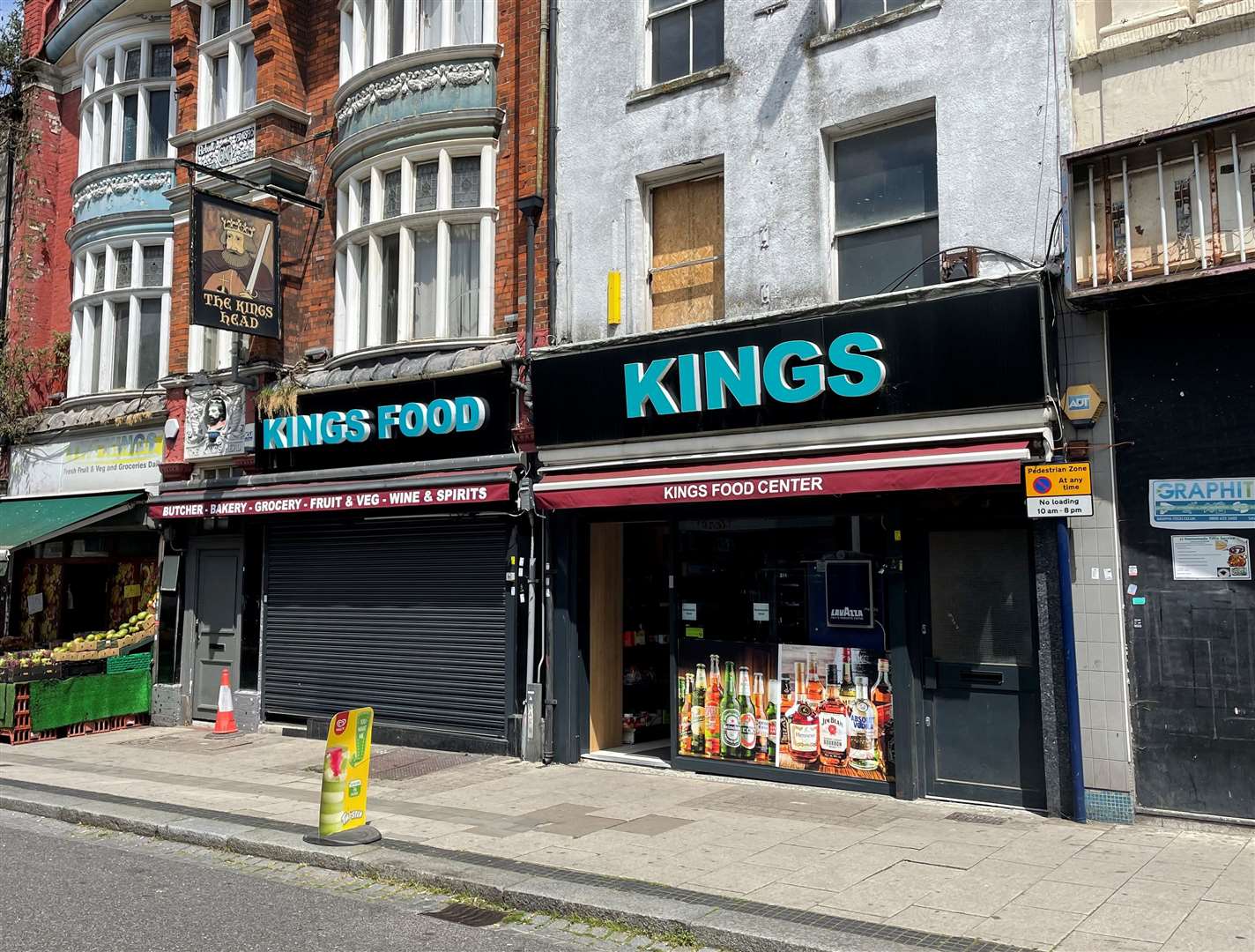 However, the supermarket is now set to be reconverted into a pub