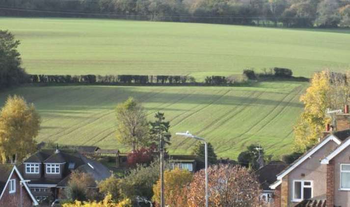 How much of Kent’s green belt land could be considered a ‘grey’ site?