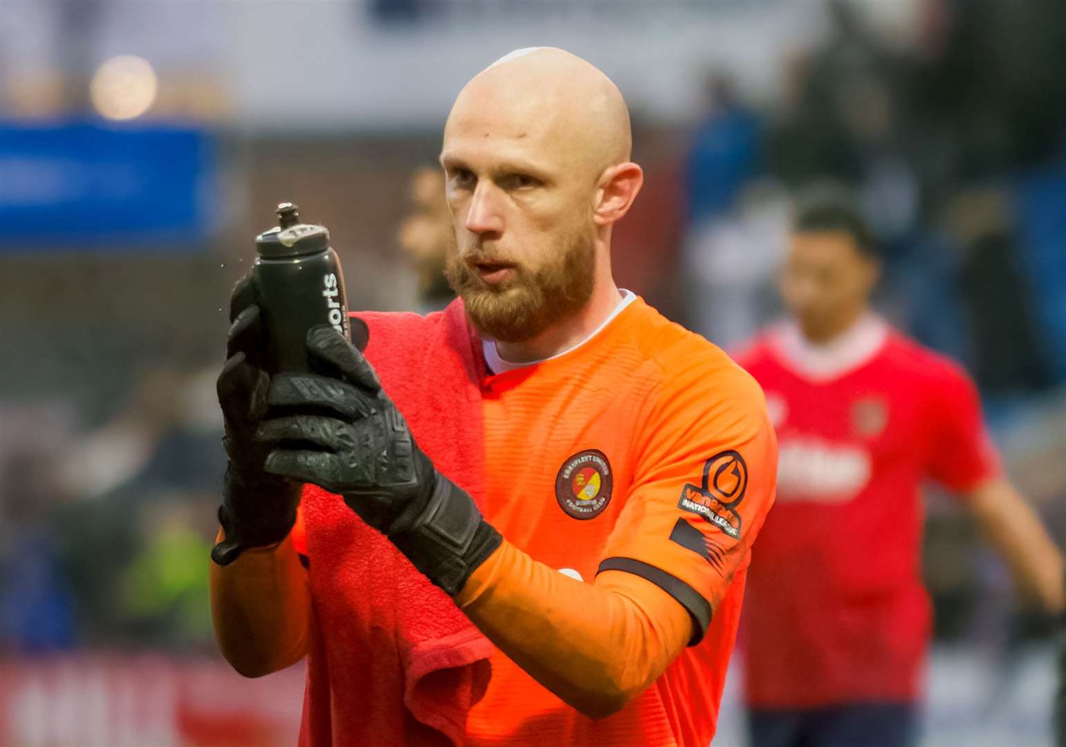 Ebbsfleet keeper Mark Cousins was named player-of-the-year last weekend Picture: Ed Miller/EUFC