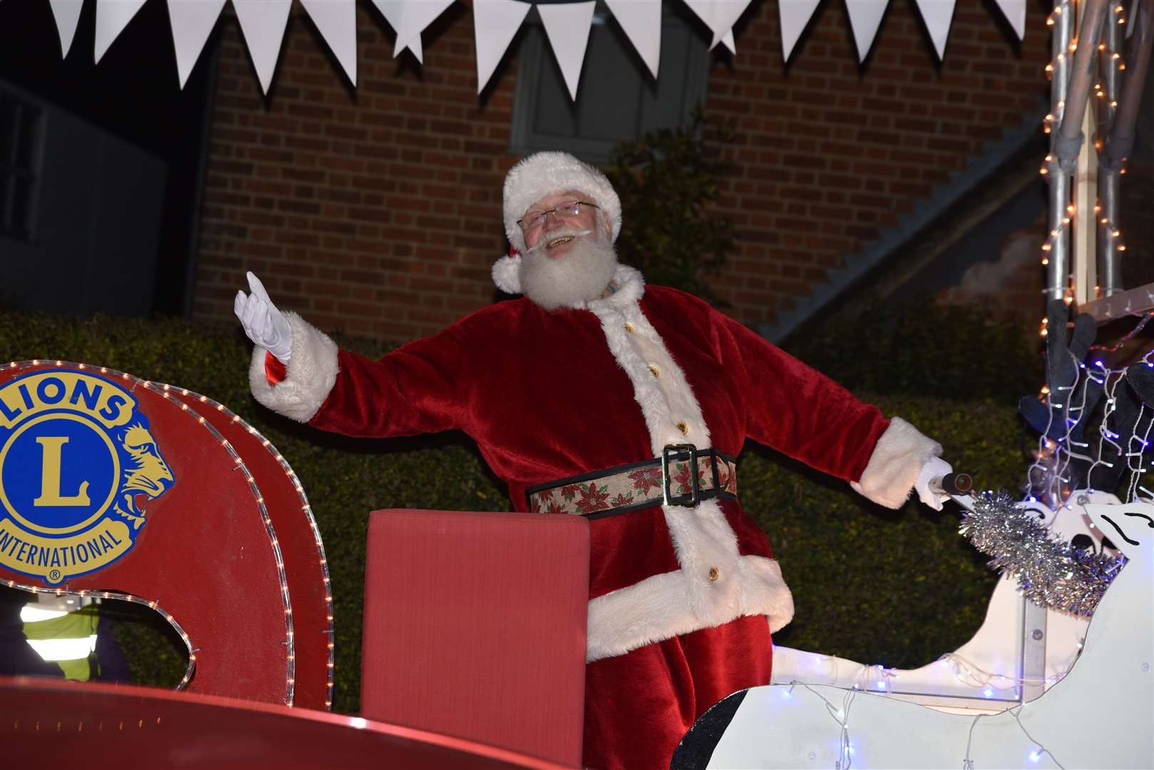 Santa has been already been touring the area in the lead up to Christmas. Picture: Ellie Crook