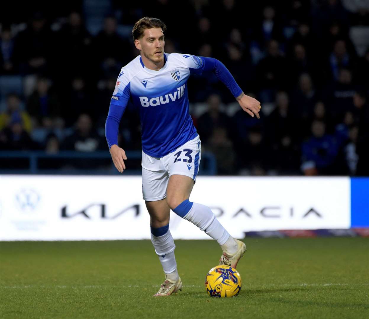 Gillingham midfielder Connor Mahoney. Picture: Barry Goodwin