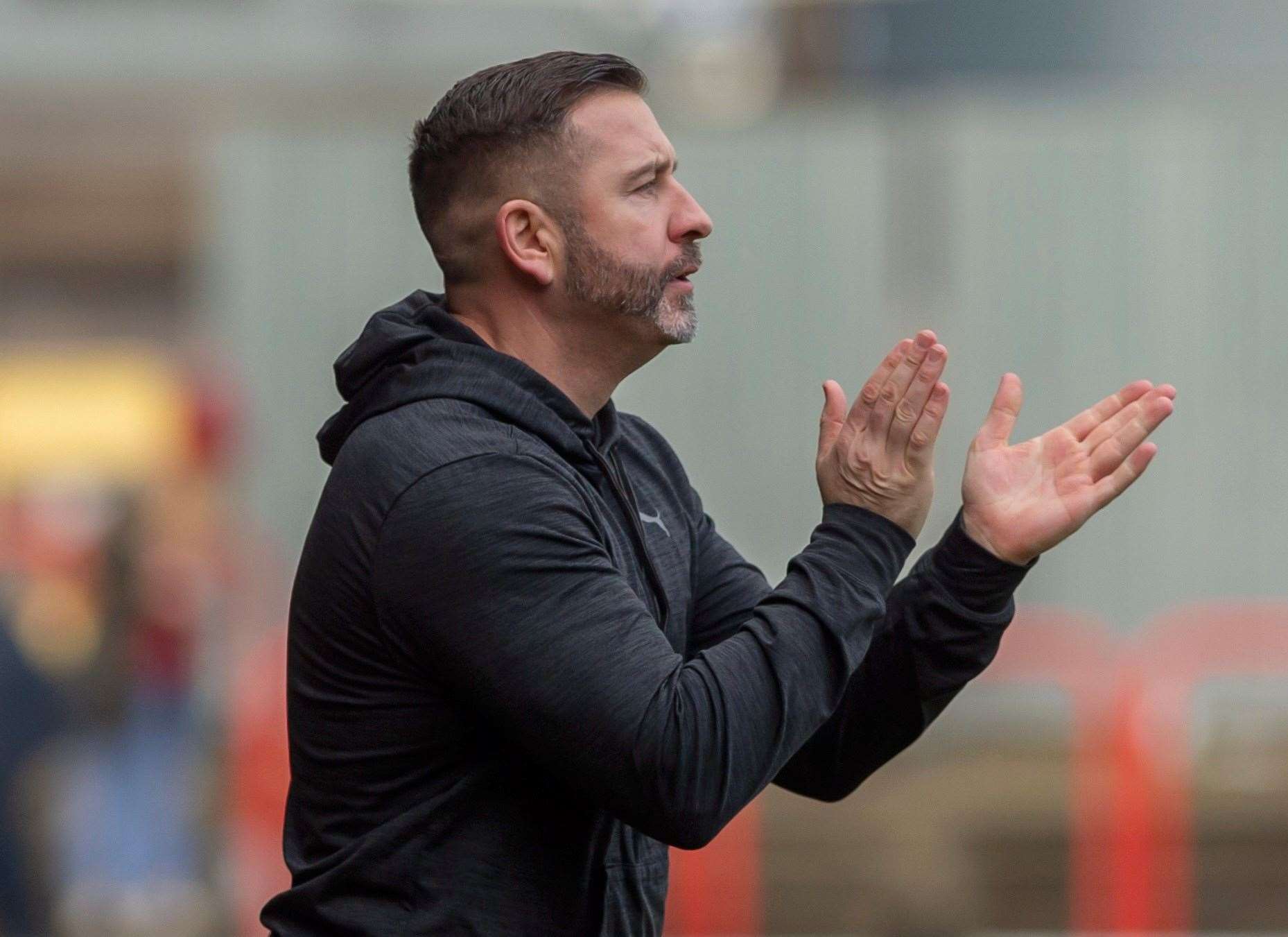 Sittingbourne manager Ryan Maxwell. Picture: Ian Scammell