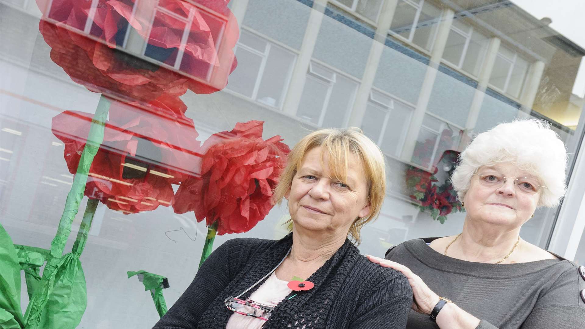 Kim West, left, and Sue Harry from Strood.