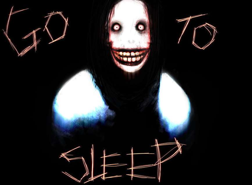 Jeff the Killer computer game image.