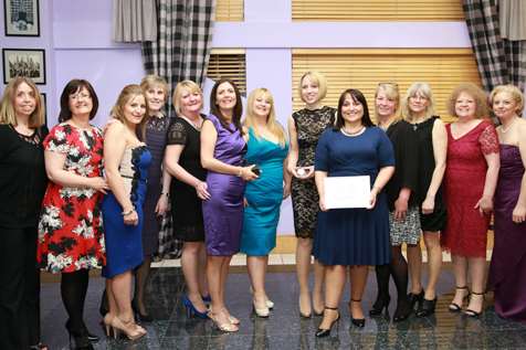 The maternity team were announced as the winners of this year's Hospital Hero award at the hospital awards ceremony last week.