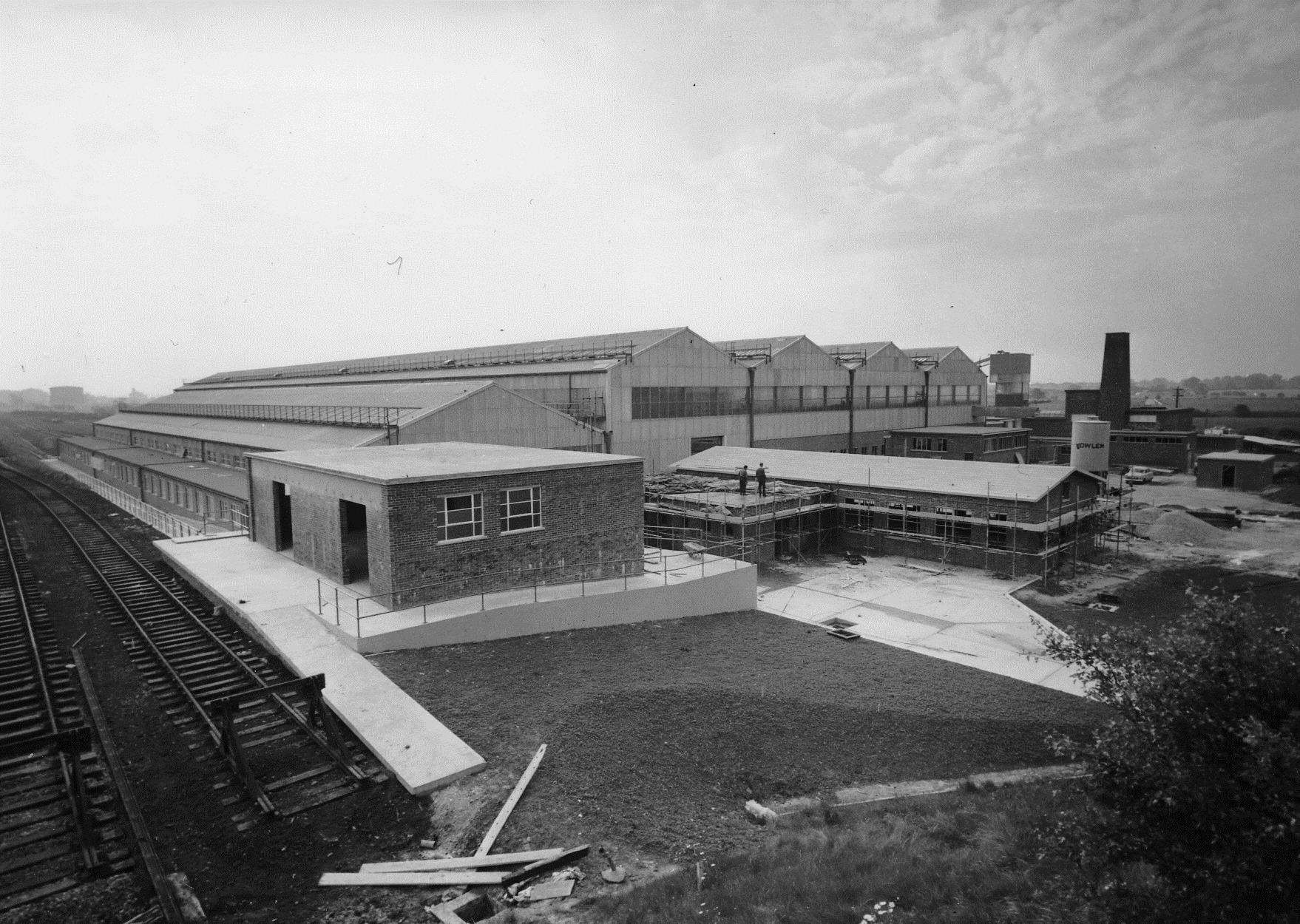 The site in 1961. Picture: Steve Salter