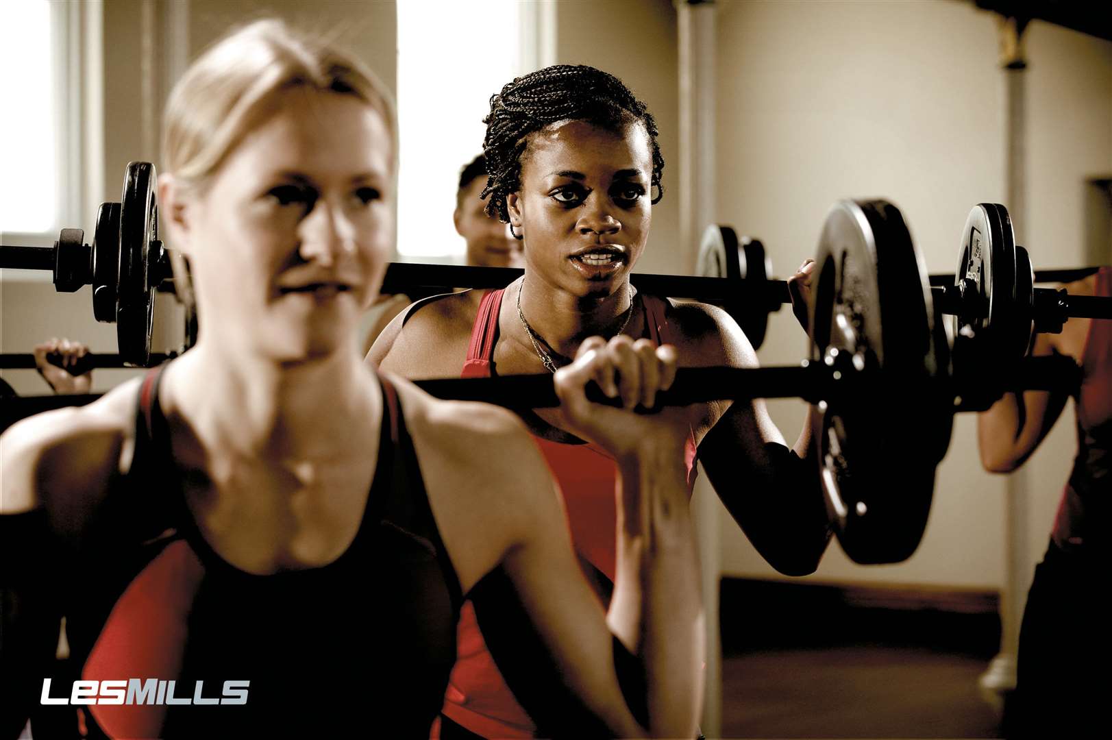 A Les Mills Bodypump class. Picture: Fitness professionals Ltd