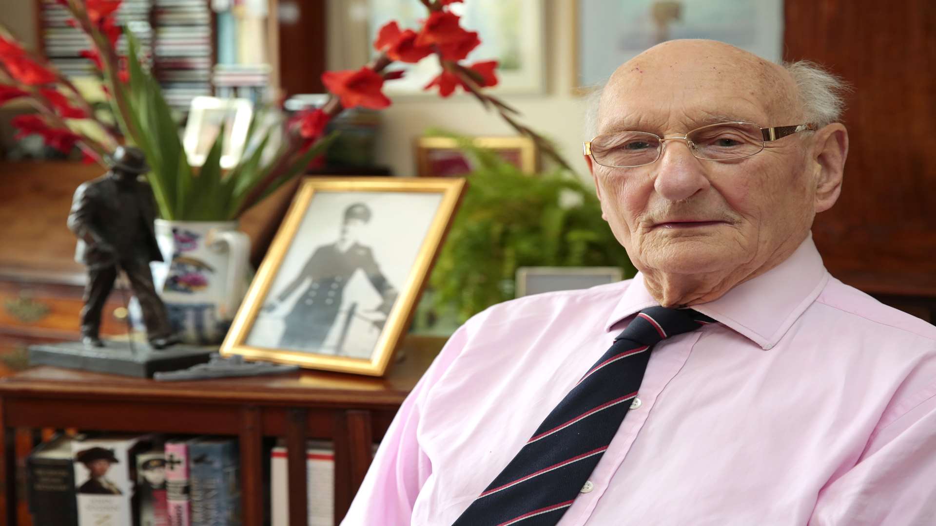 Veteran Guy Huntrods at home in Tunbridge Wells. Picture: Martin Apps