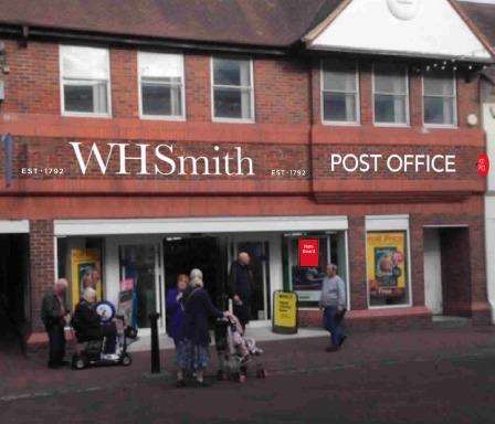 A planning application shows what the Post Office sign will look like on Ashford High Street