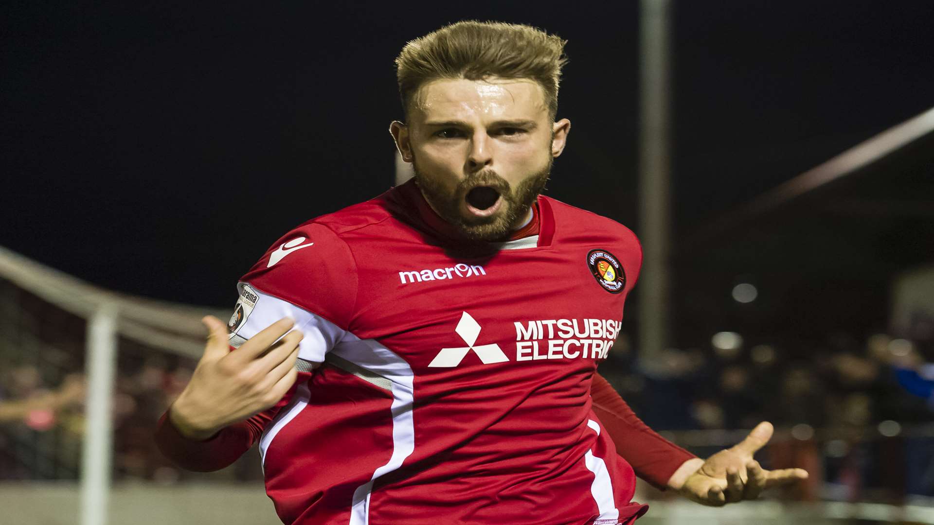 Matt Godden has left Ebbsfleet to sign for Stevenage Picture: Andy Payton