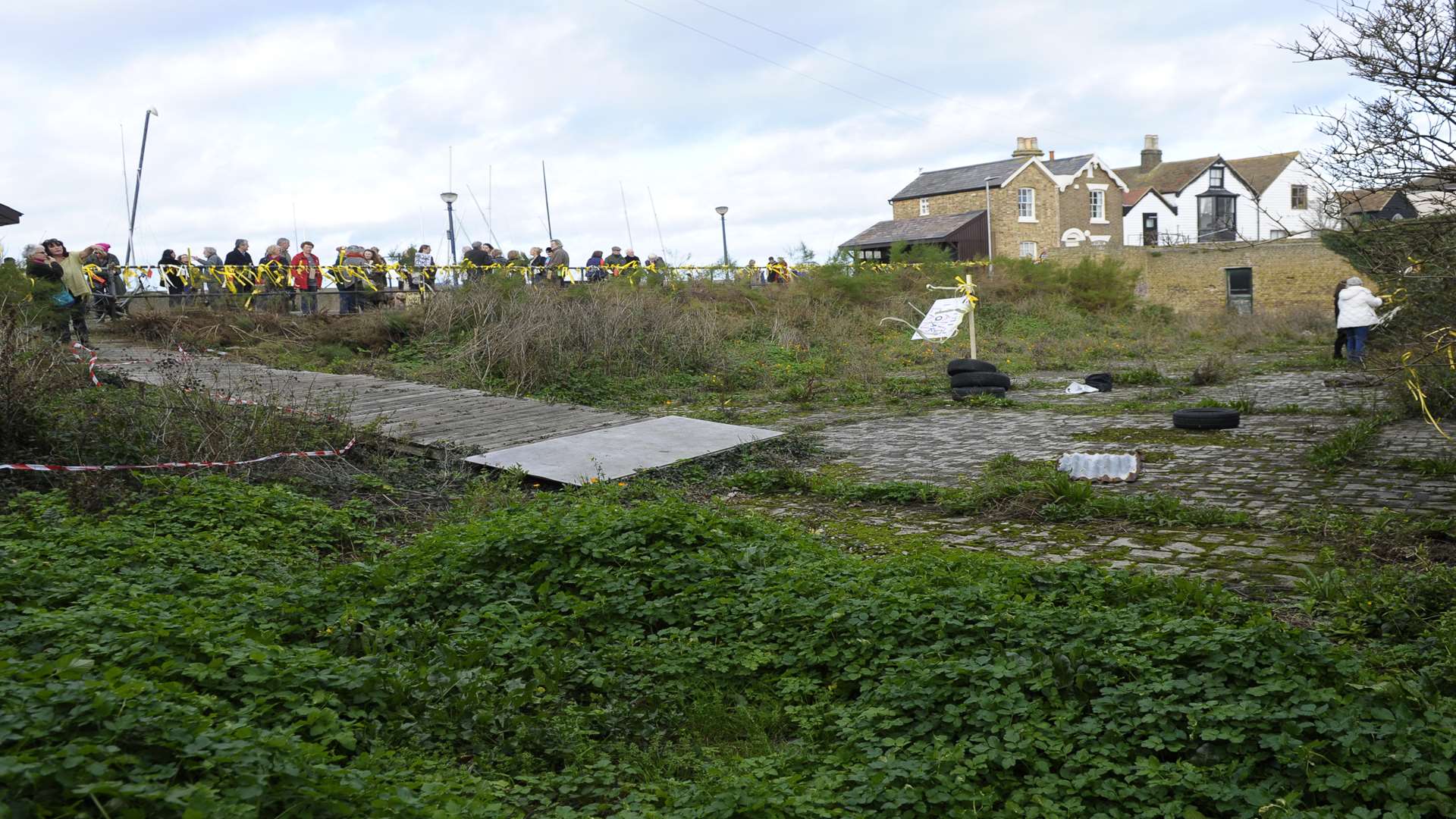 The Oval Chalet site behind the Tile Warehouse in Sea Street, Whitstable