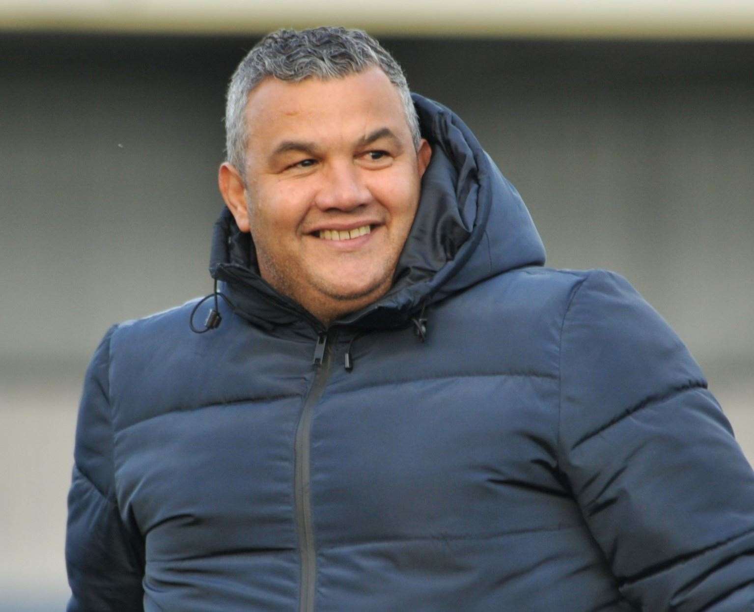 Maidstone United manager Hakan Hayrettin Picture: Steve Terrell