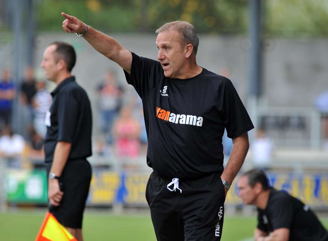 Dartford manager Tony Burman Picture: Richard Eaton