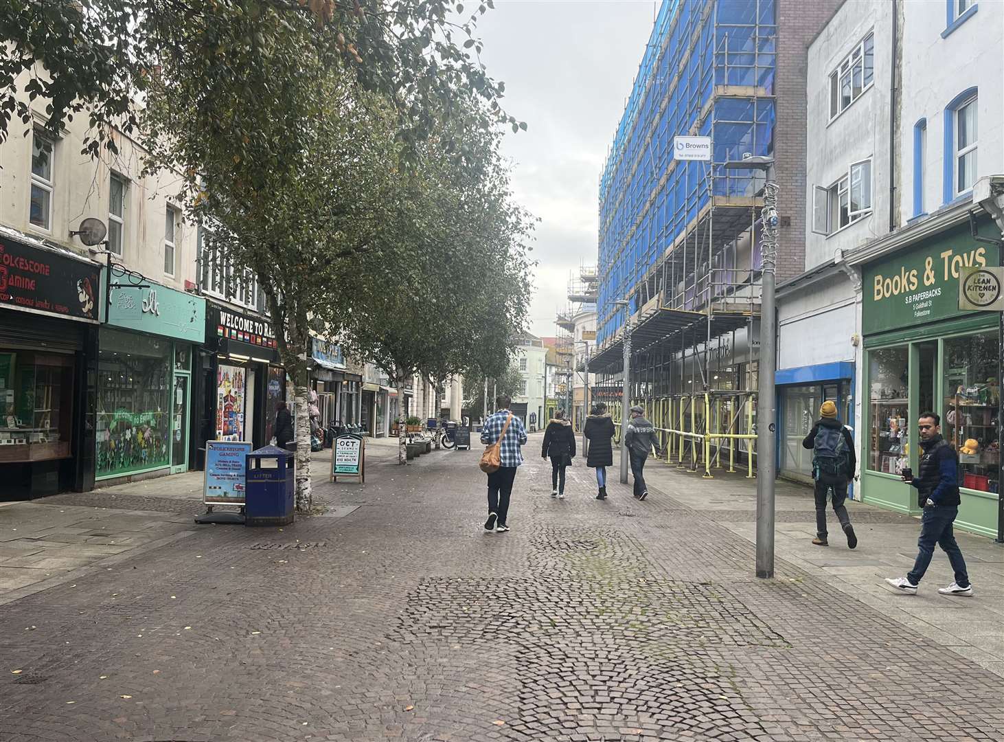 Two phone boxes were proposed for Guildhall Street, Folkestone