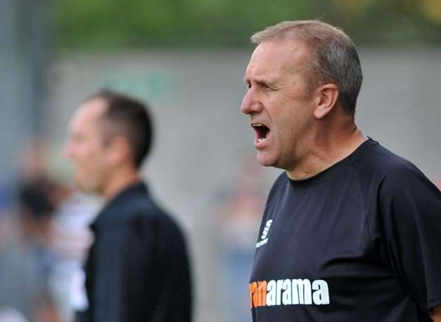 Dartford manager Tony Burman Picture: Richard Eaton