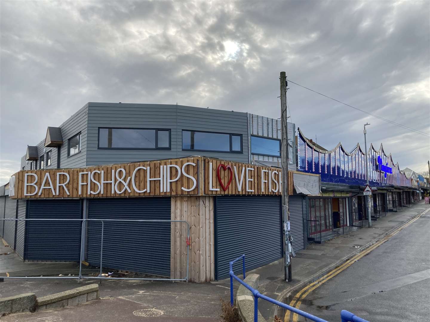 The Talk of the Town pub in Leysdown is being turned into a fish bar by Cain's Amusements