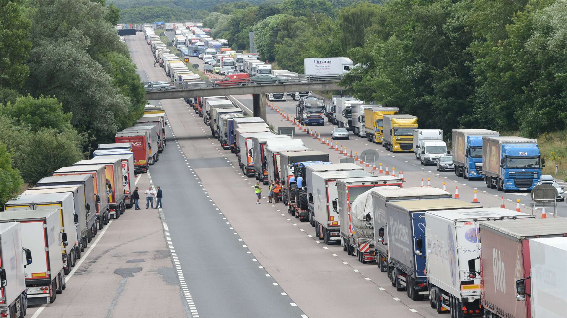 Operation Stack creates chaos in Kent