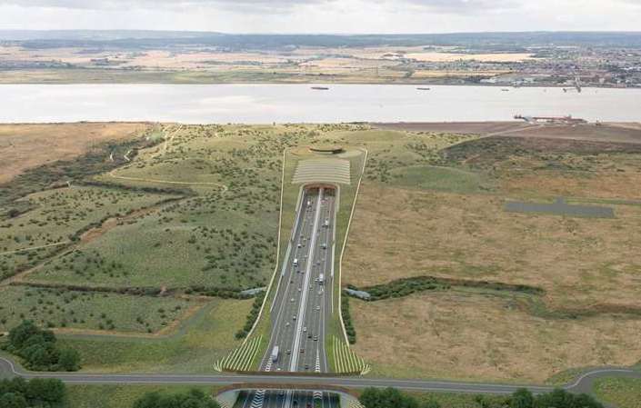 A decision on the Lower Thames Crossing is expected next year. Picture: National Highways