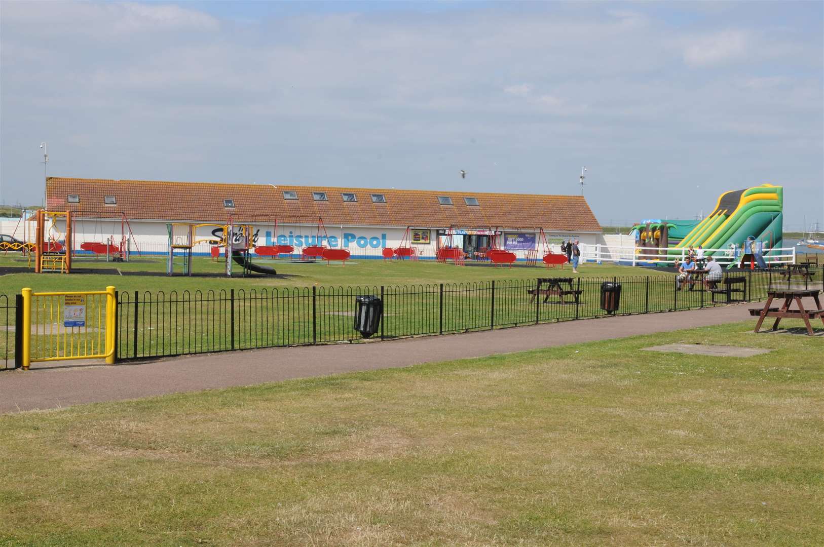 The child was taken ill at The Strand in Gillingham