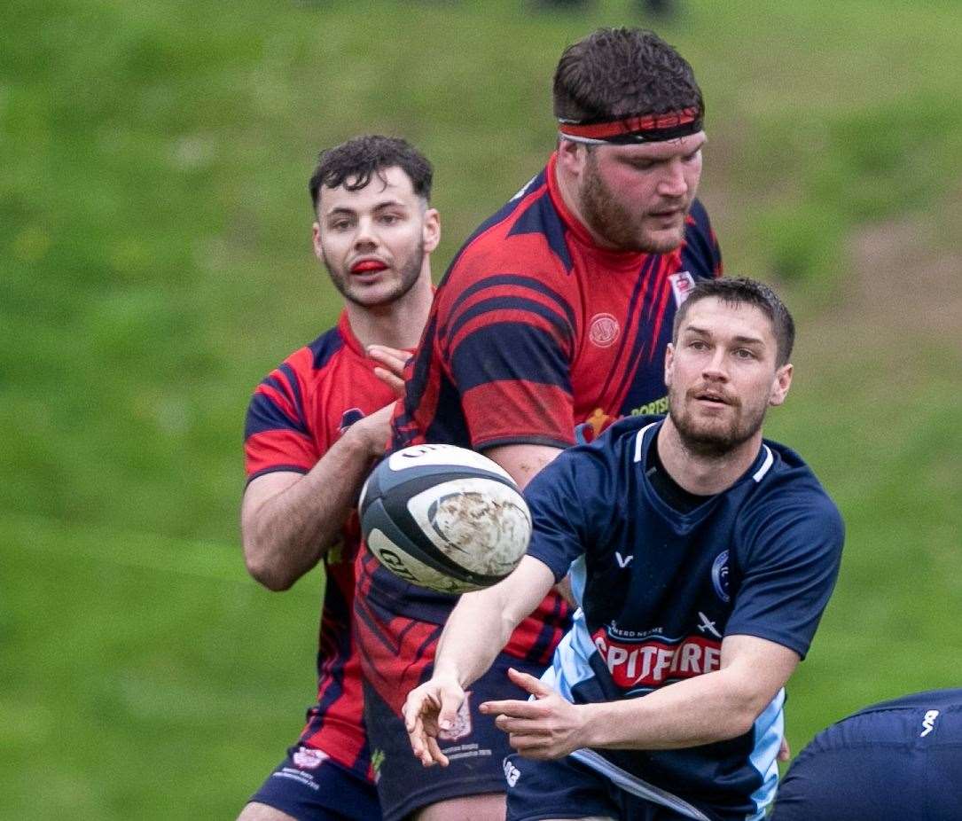 Tom Williams – scored two tries last Friday night as Canterbury ended pre-season with a win against higher-division Blackheath. Picture: Mark Deller of Windandsurf Images