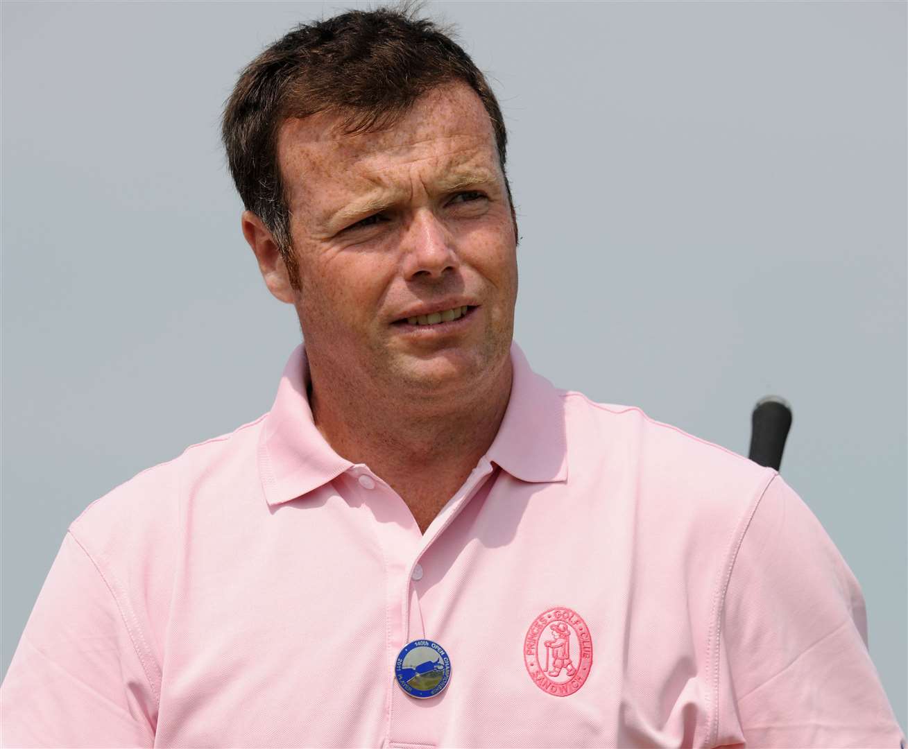 Francis McGuirk played in The Open at Royal St George’s in 2011