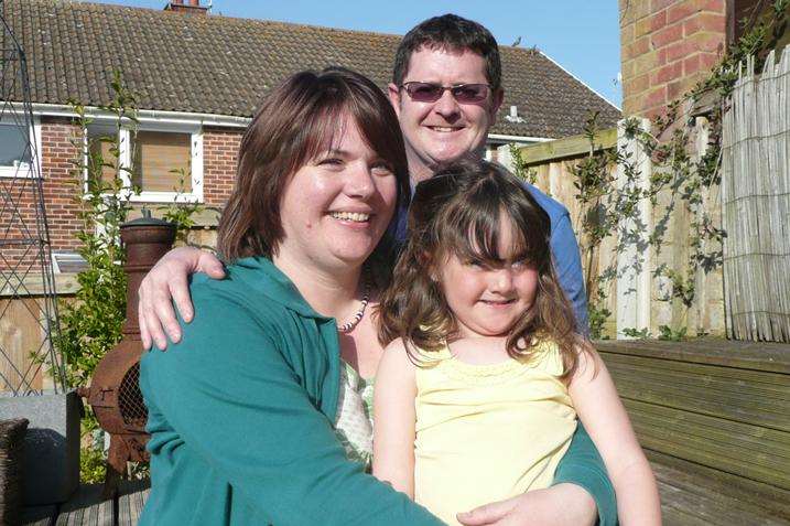 Jo and John Keohane with their daughter Erin.