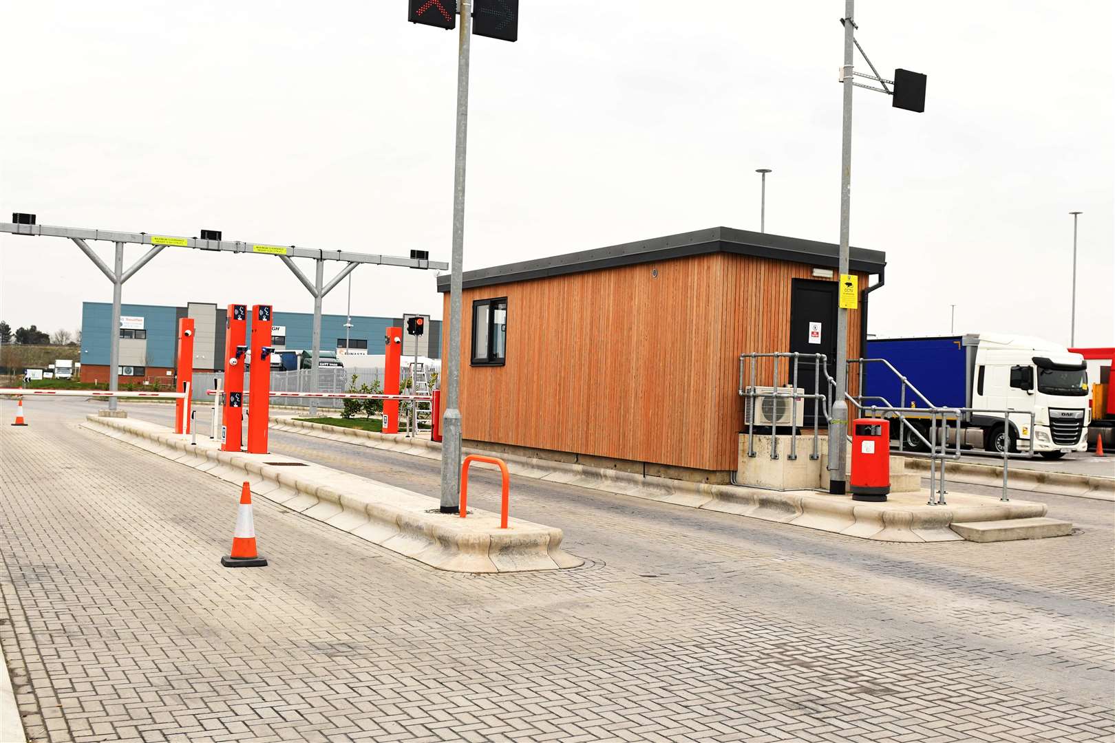 Ashford International Truckstop in Arrowhead Road, Sevington, Ashford. Picture: Barry Goodwin