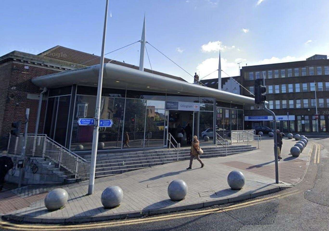 A signal fault at Gillingham station is causing delays. Picture: Google