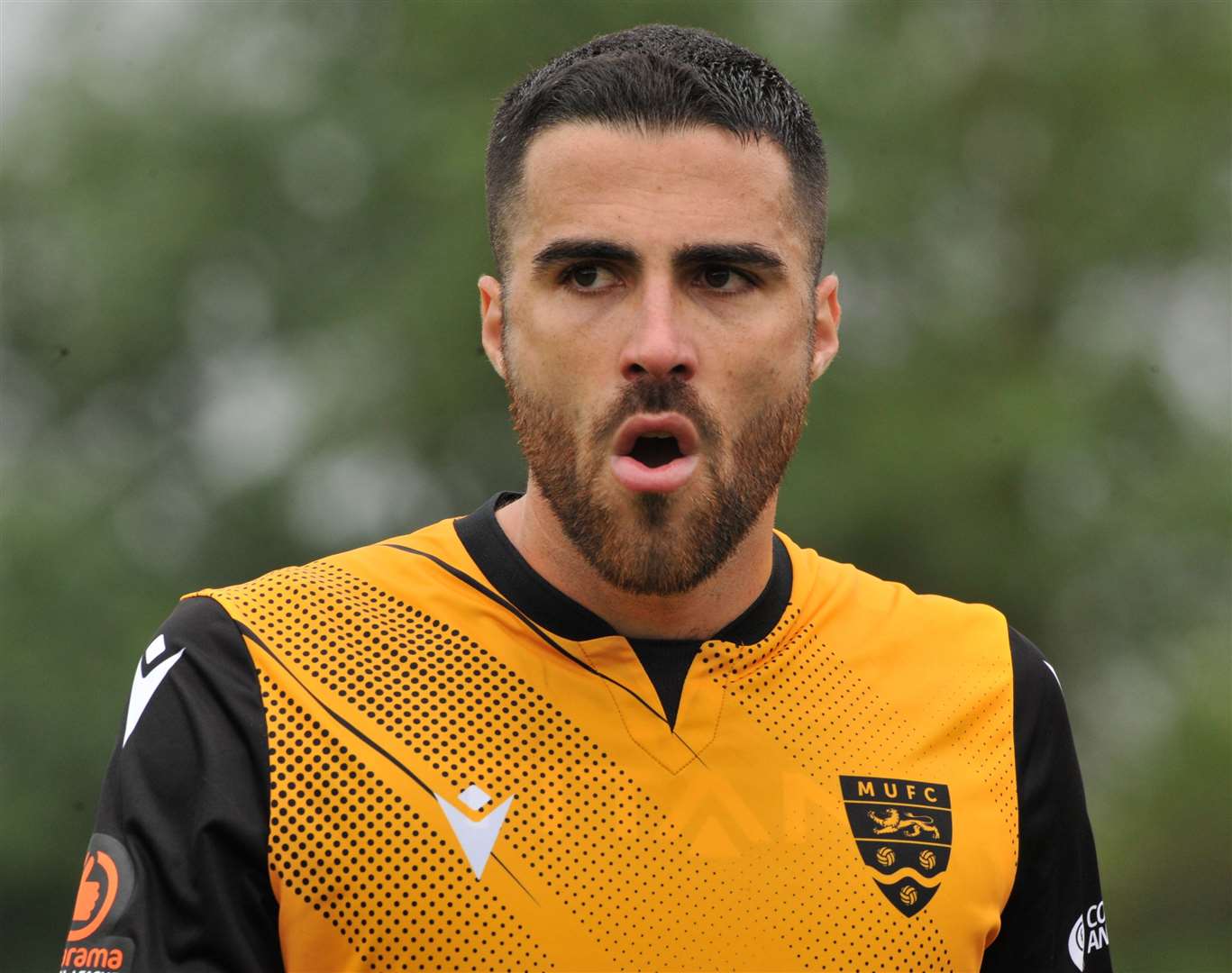 Maidstone United winger Joan Luque Picture: Steve Terrell