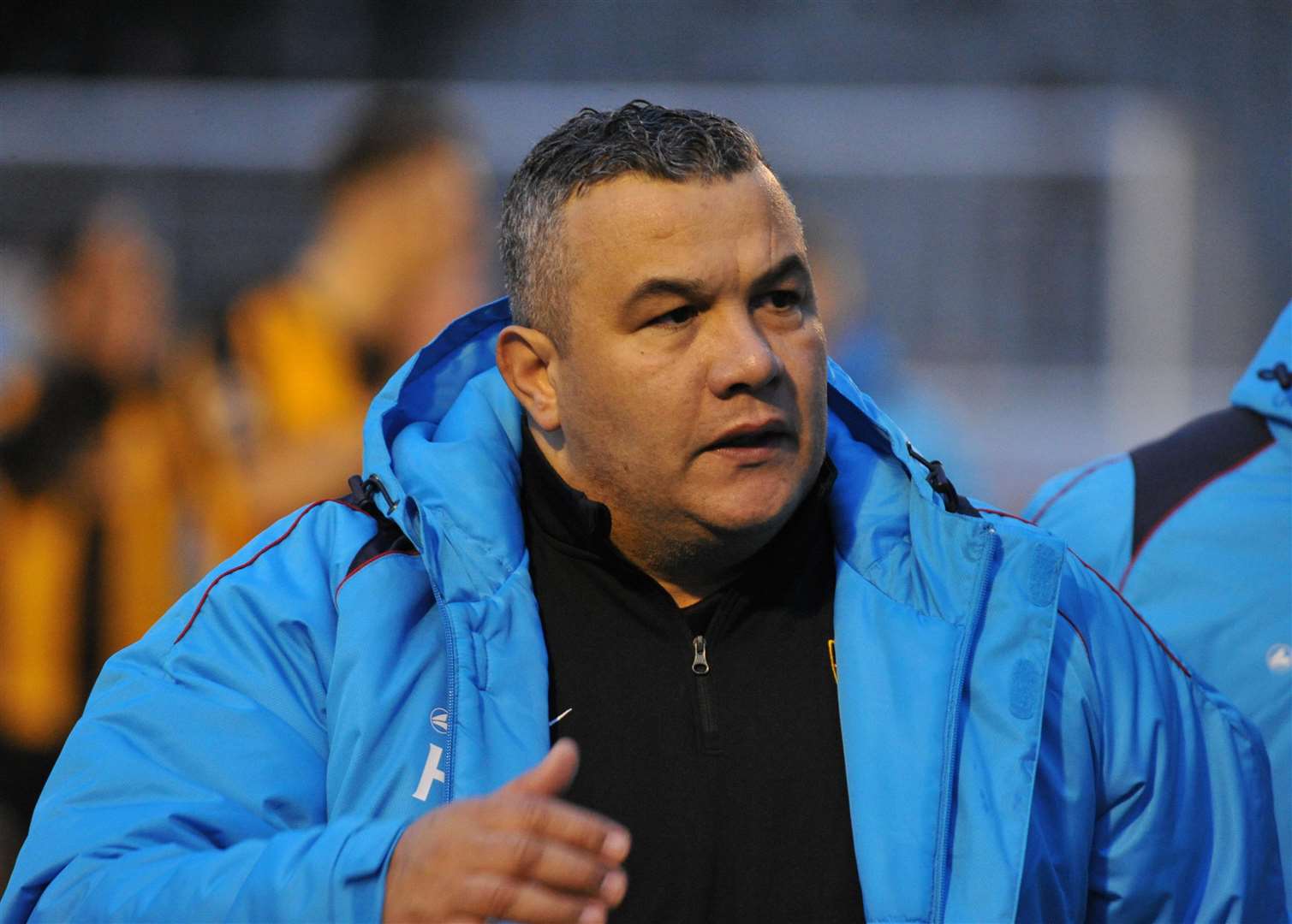 Maidstone head coach Hakan Hayrettin Picture: Steve Terrell