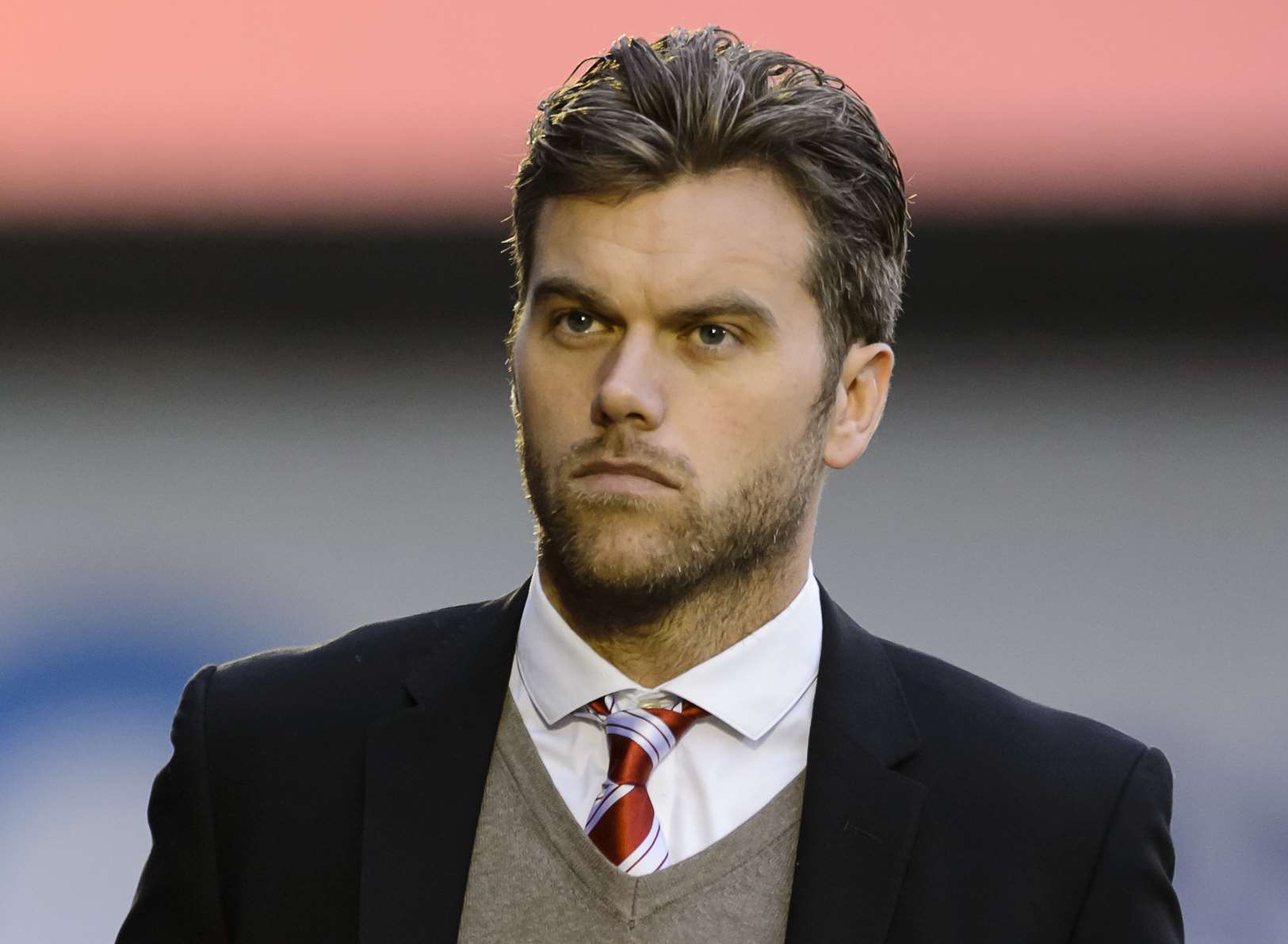 Ebbsfleet manager Daryl McMahon Picture: Andy Payton