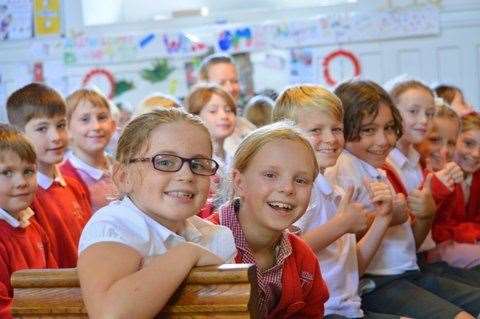 Local schoolchildren take part in last year's Music@Malling