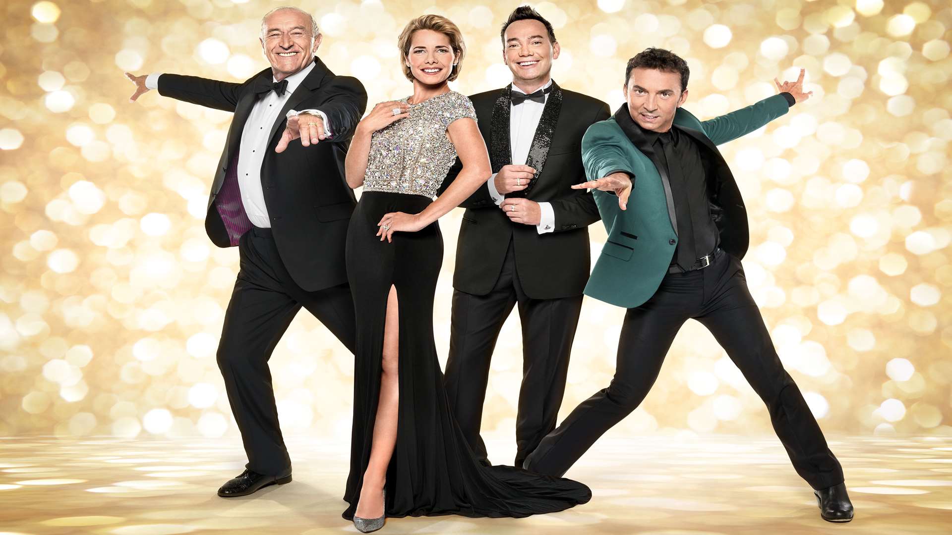 Strictly Come Dancing judges: Len Goodman, Darcey Bussell, Craig Revel Horwood & Bruno Tonioli