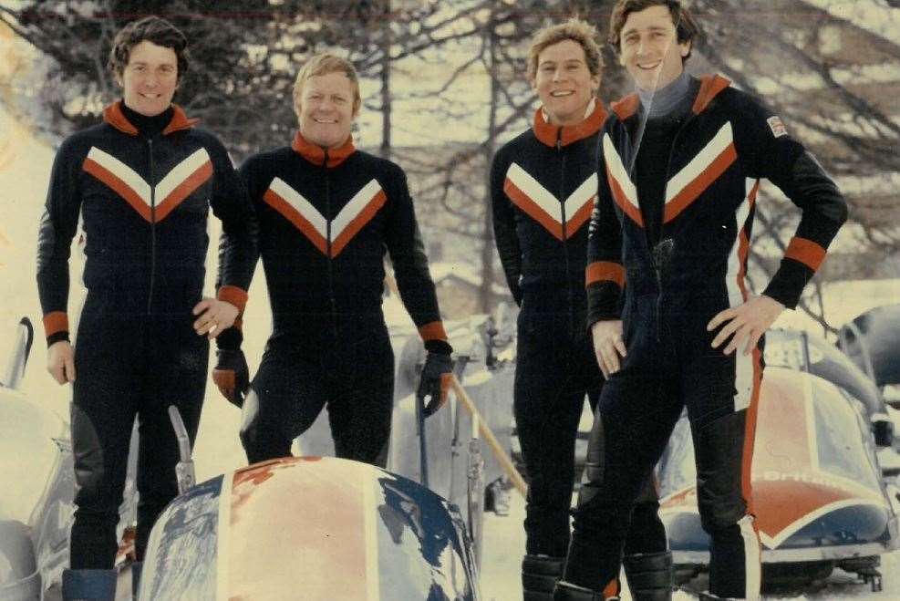 Mr Higgins achieved international honours by being selected for the Great Britain Bobsleigh Team