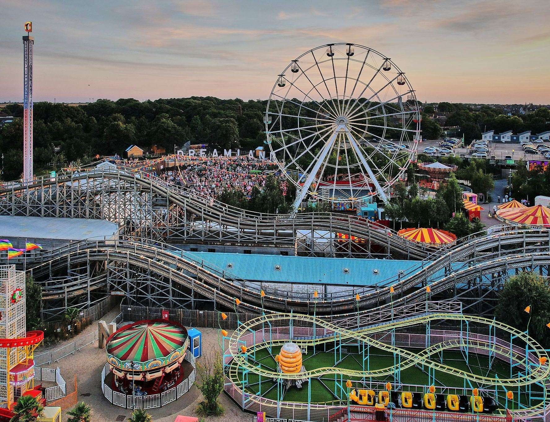 A series of interim licensing restrictions have been placed on Dreamland after 22 teenagers fell ill during a music event after taking drugs and another died from a suspected MDMA overdose. Picture: Dreamland