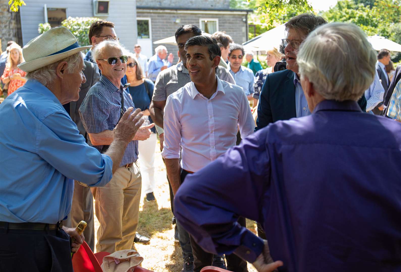 Rishi Sunak during a visit to Tunbridge Wells. Picture: Simon Walker