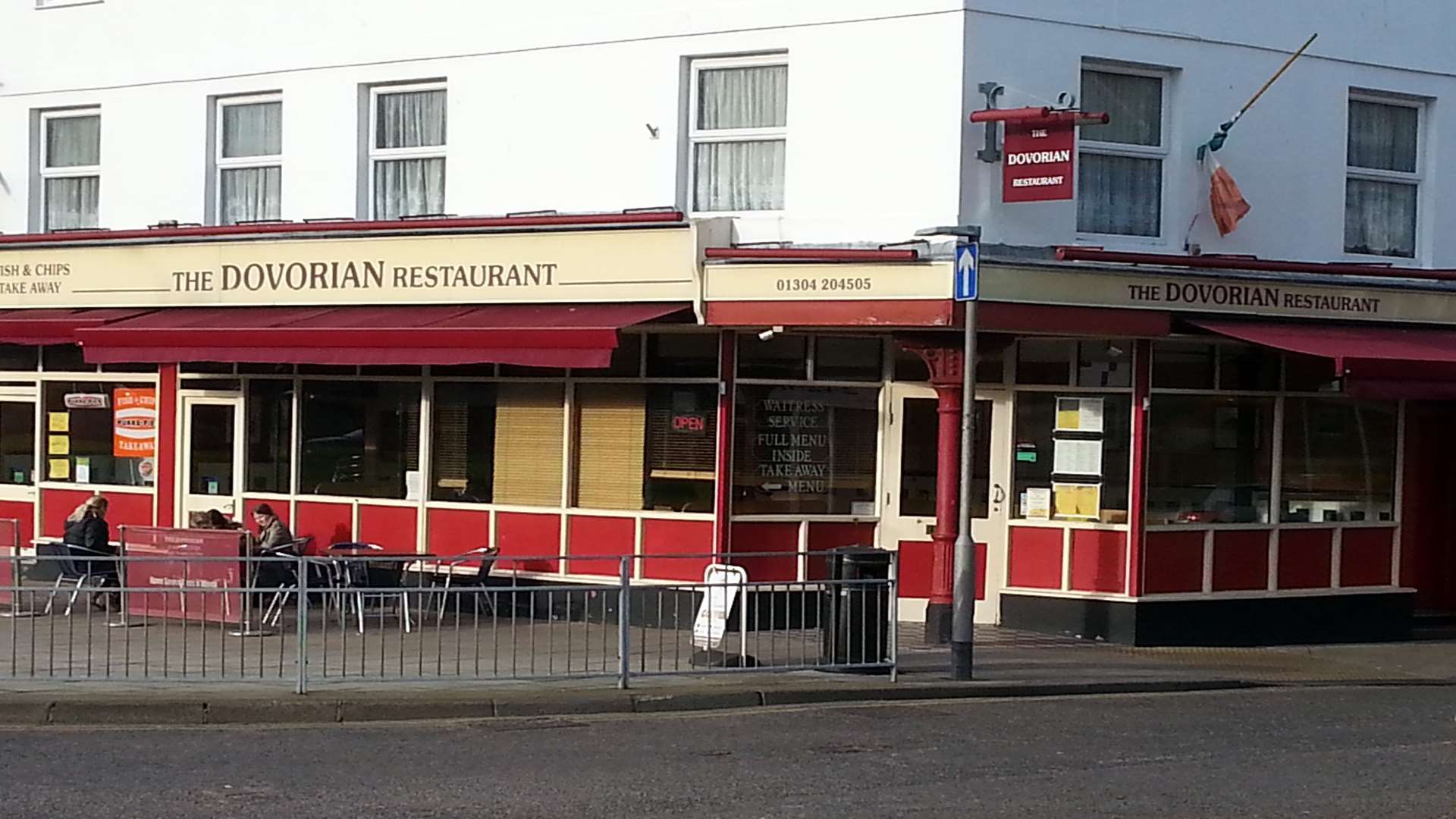 The Dovorian Restaurant - scene of one of the thefts