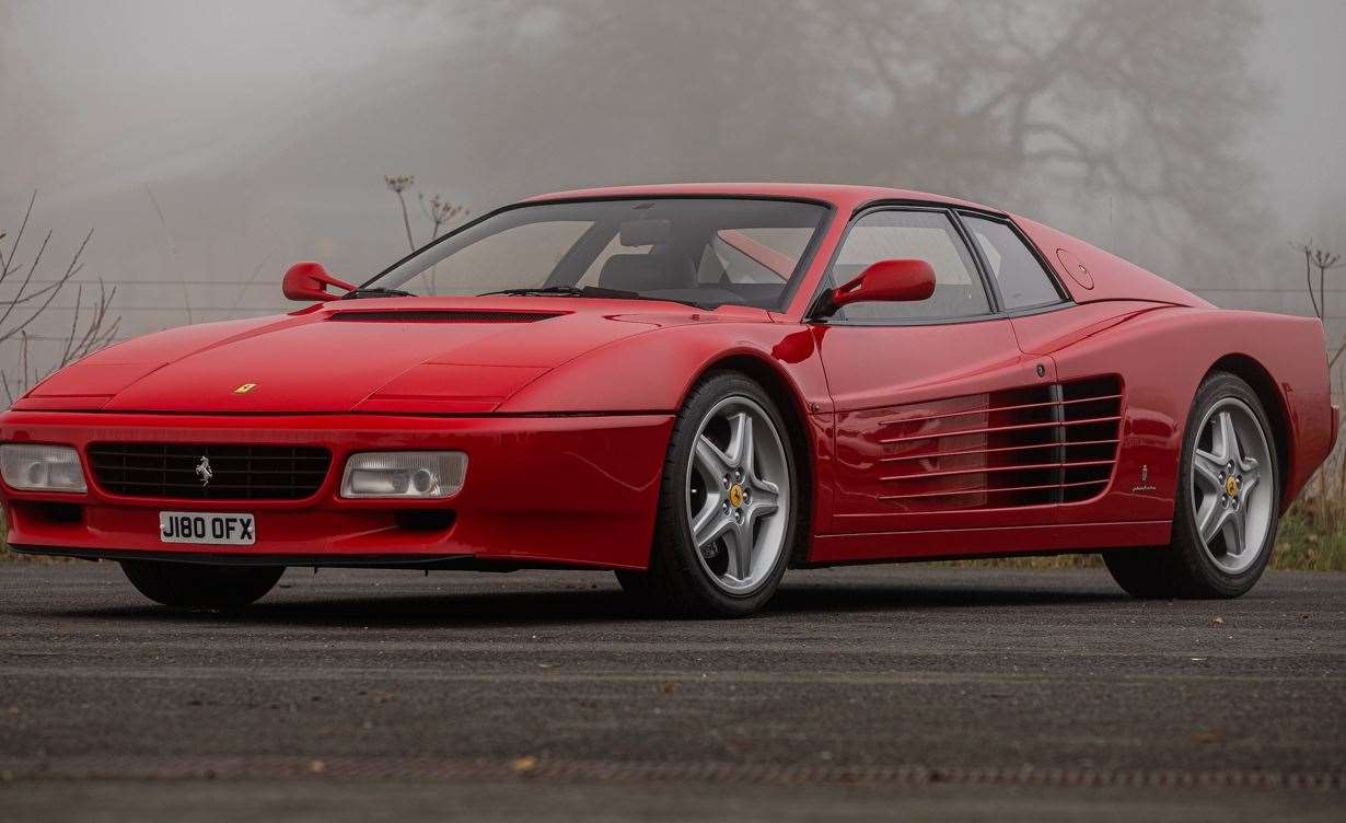 A 1992 Ferrari 512 TR. Image: Silverstone Auctions.