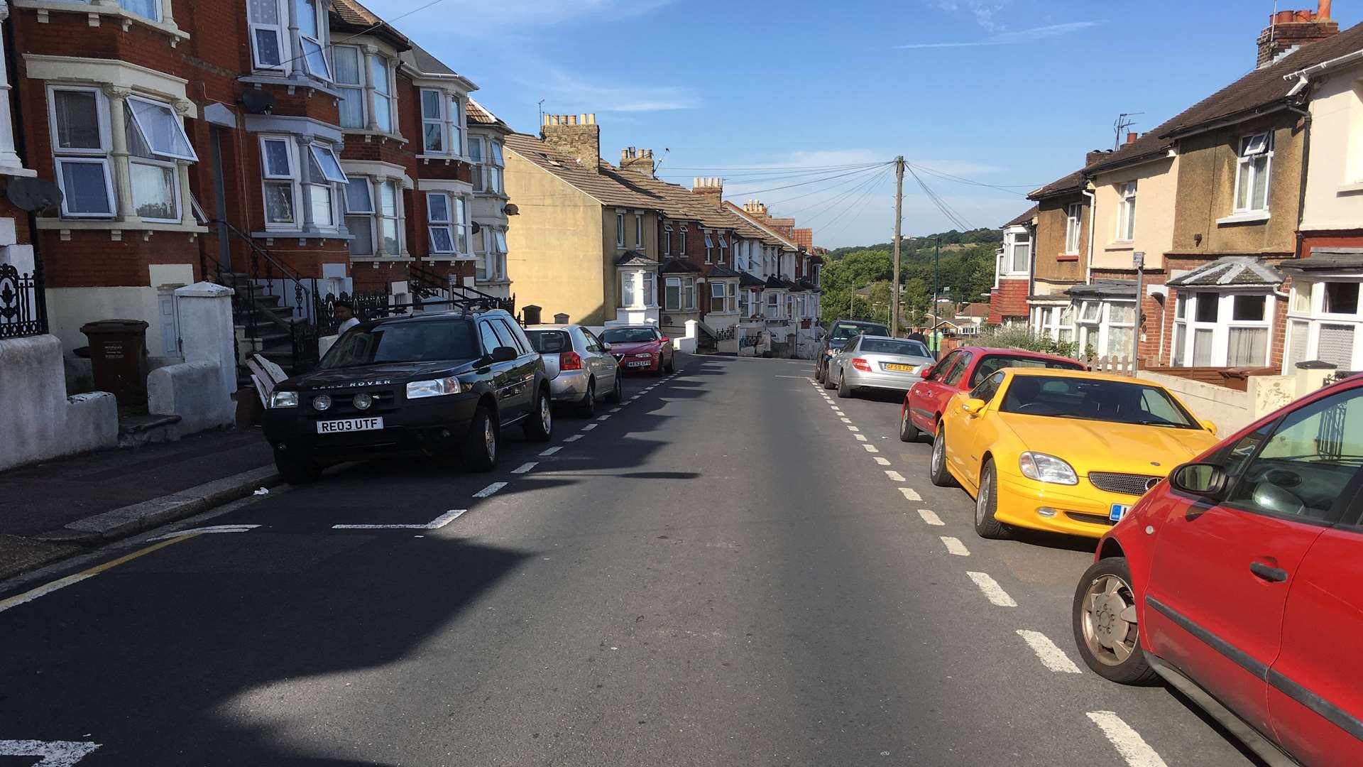 Police followed the car along Rochester Street in Chatham