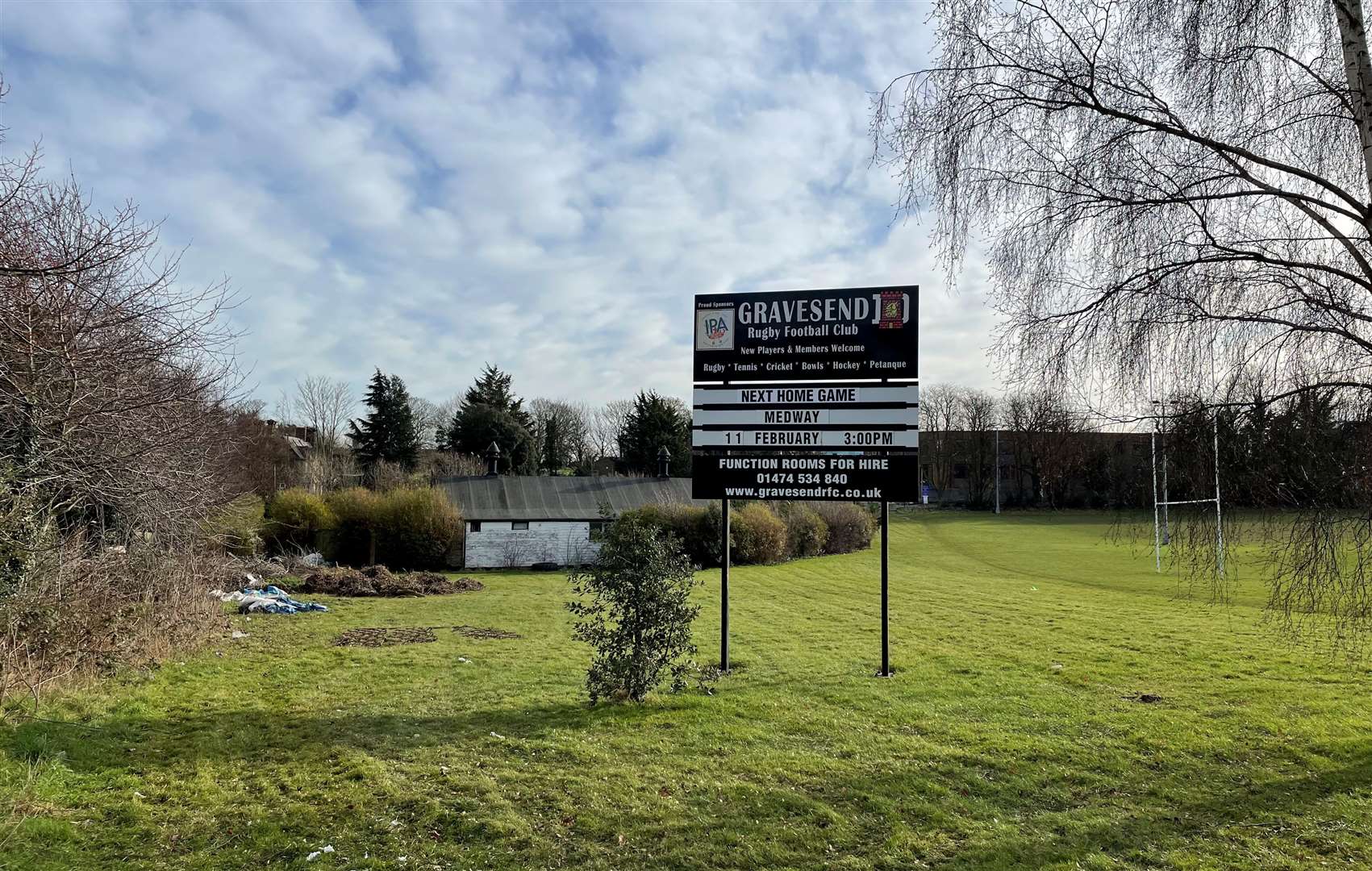 The former bowling club has been vacant for years