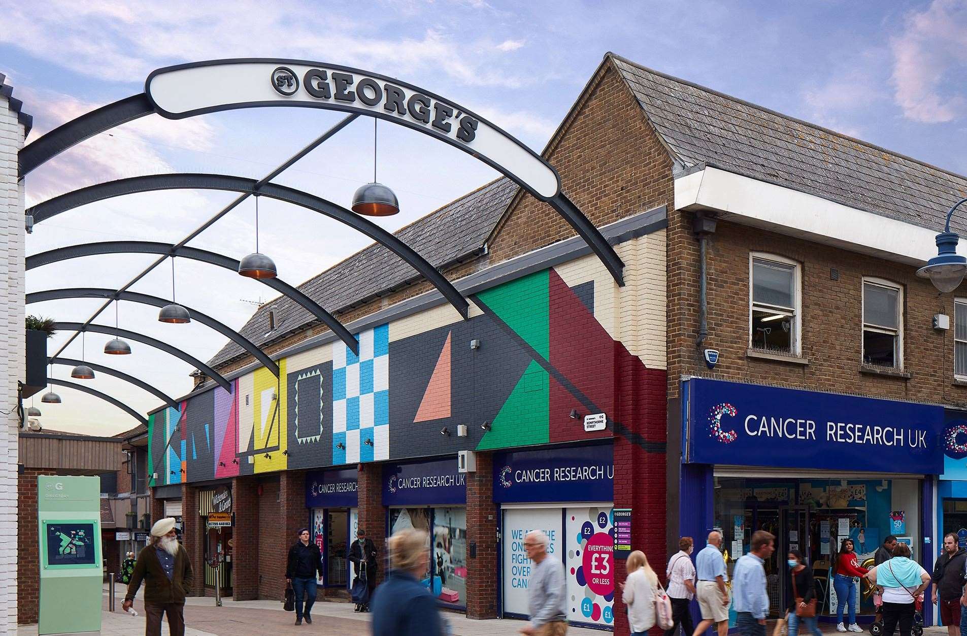 St George's Shopping Centre in Gravesend