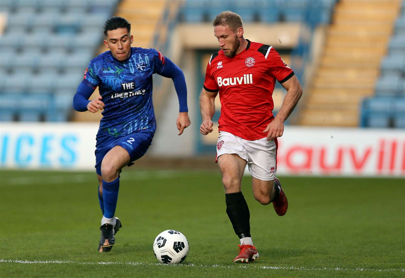 Matt Bodkin, 39, set up Jamie Yila for the only goal. Picture: PSP Images