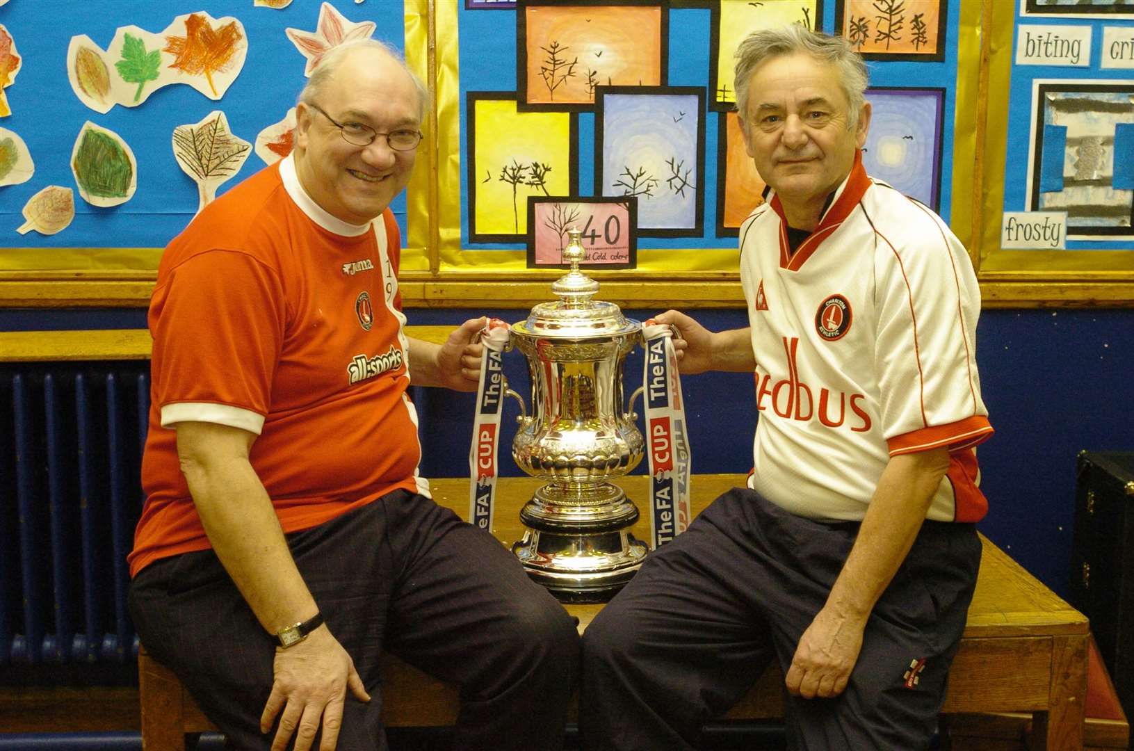 Former Labour MP Derek Wyatt and Cllr Roger Truelove. Picture: Andy Payton