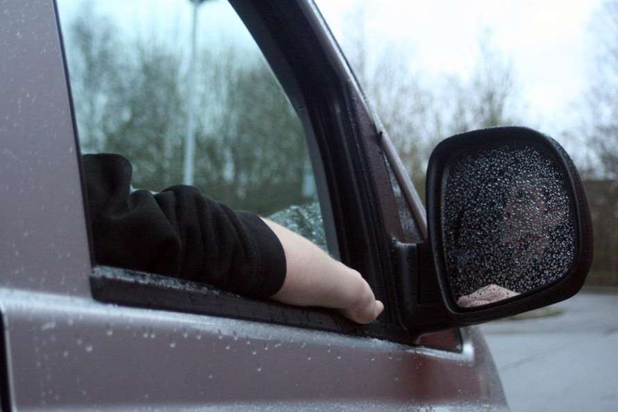 Drivers gather on the Medway City Estate to show off their cars