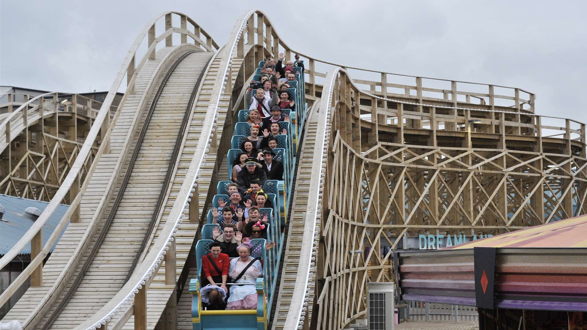 Scenic Railway, Dreamland. Picture: Imagewise