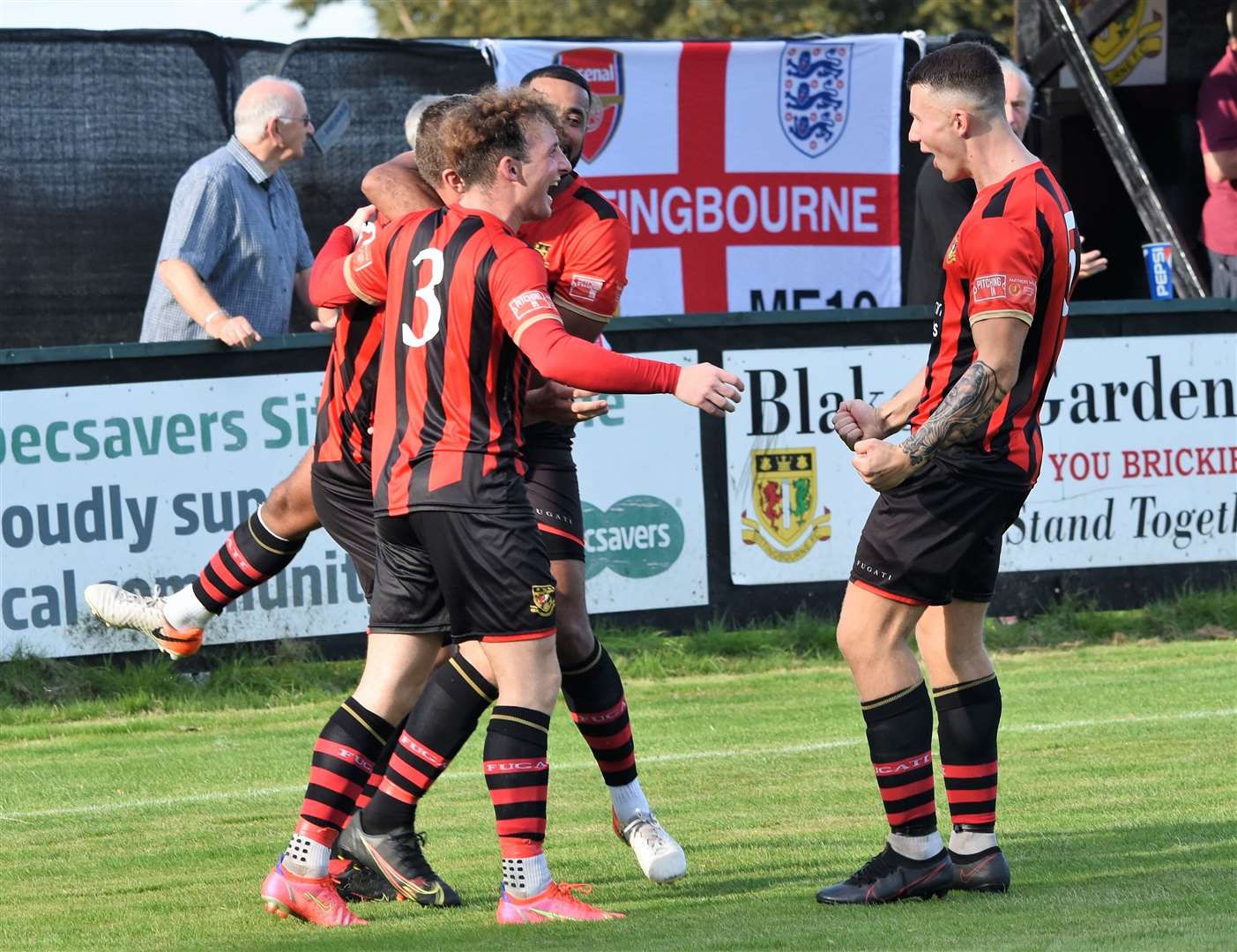 Sittingbourne beat Phoenix 2-1 on Saturday Picture: Ken Medwyn