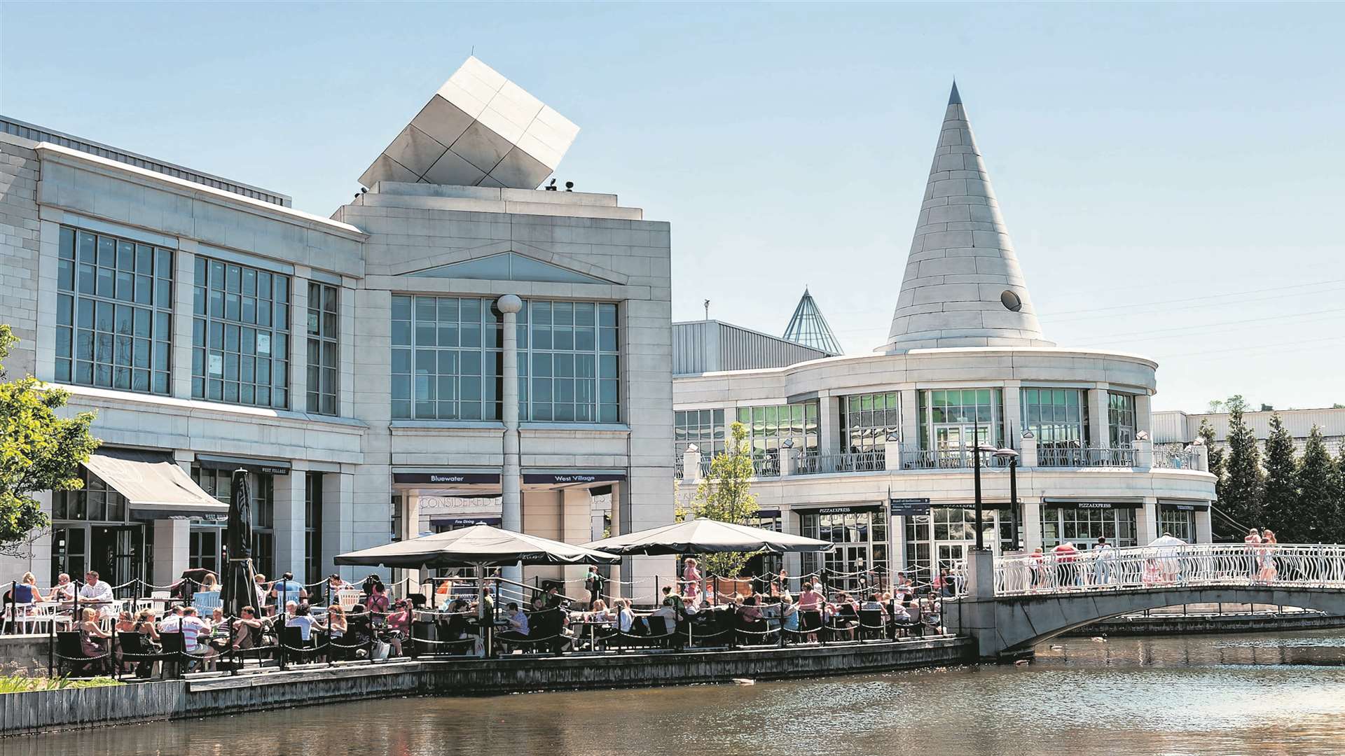 Bluewater shopping centre in Greenhithe