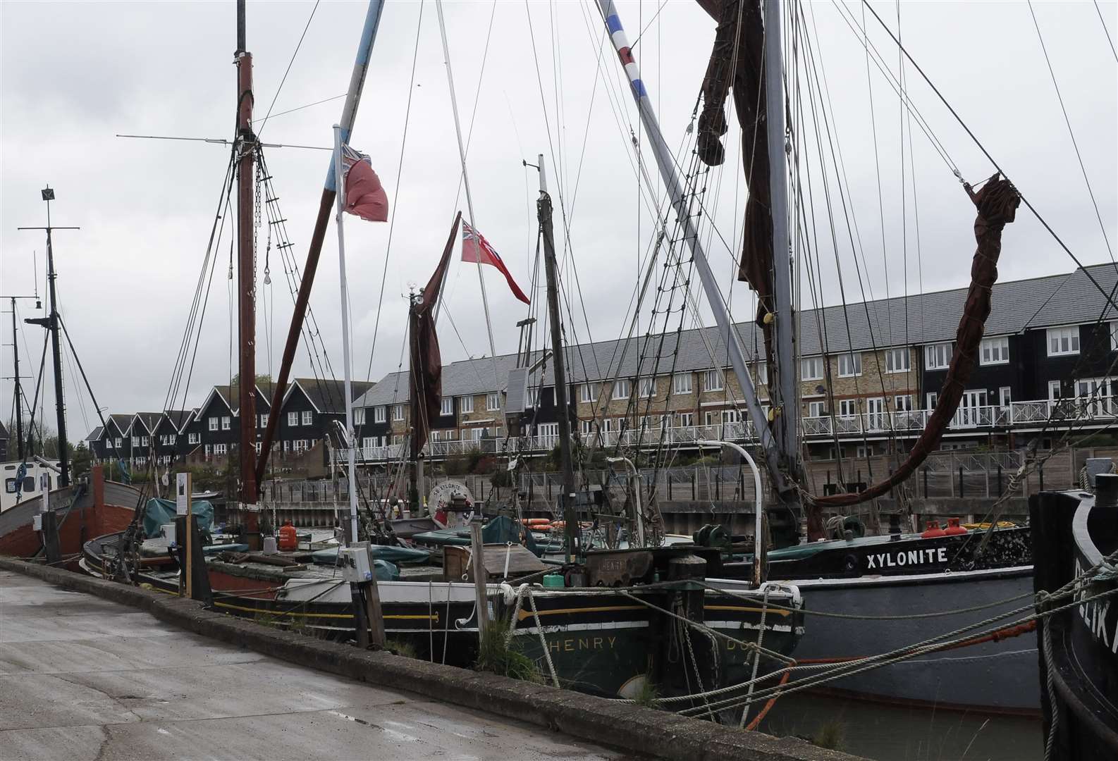 Terence Boyle died at Standard Quay. Picture: Barry Duffield